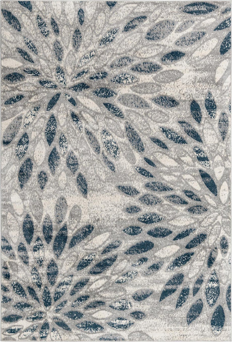 Gray 7' 1 x 10' Sumter Rectangle Area Rug Contemporary Durable Easy Clean Carpet for Bedrooms, Living Areas, Dining, Office, Dorms for Sale at Rug Engine