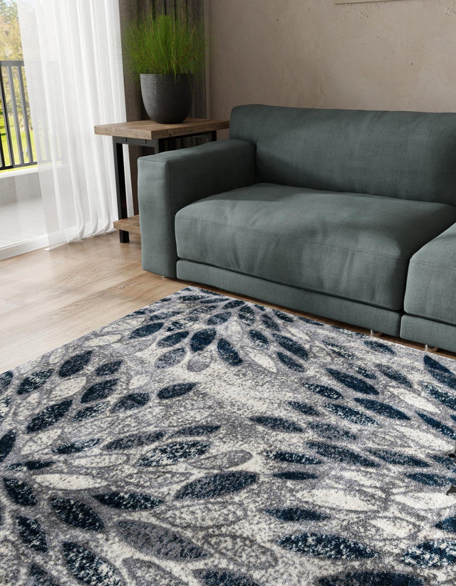 Gray 3' 3 x 3' 3 Sumter Square Area Rug Contemporary Durable Easy Clean Carpet for Bedrooms, Living Areas, Dining, Office, Dorms for Sale at Rug Engine