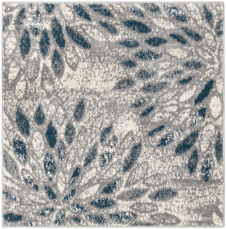 Gray 3' 3 x 3' 3 Sumter Square Area Rug Contemporary Durable Easy Clean Carpet for Bedrooms, Living Areas, Dining, Office, Dorms for Sale at Rug Engine