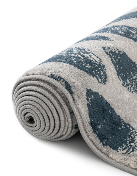 Gray 6' 1 x 6' 1 Sumter Octagon Area Rug Contemporary Durable Easy Clean Carpet for Bedrooms, Living Areas, Dining, Office, Dorms for Sale at Rug Engine