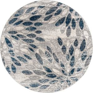 Gray 10' 2 x 10' 2 Sumter Round Area Rug Contemporary Durable Easy Clean Carpet for Bedrooms, Living Areas, Dining, Office, Dorms for Sale at Rug Engine