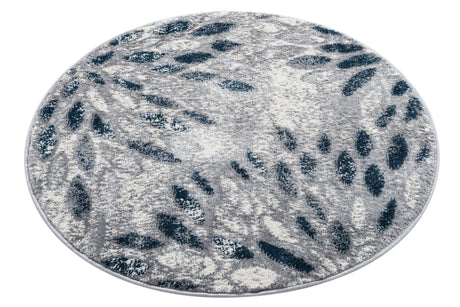 Gray 3' 3 x 3' 3 Sumter Round Area Rug Contemporary Durable Easy Clean Carpet for Bedrooms, Living Areas, Dining, Office, Dorms for Sale at Rug Engine