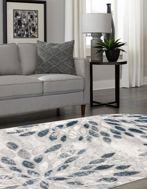 Gray 8' x 10' Sumter Oval Area Rug Contemporary Durable Easy Clean Carpet for Bedrooms, Living Areas, Dining, Office, Dorms for Sale at Rug Engine