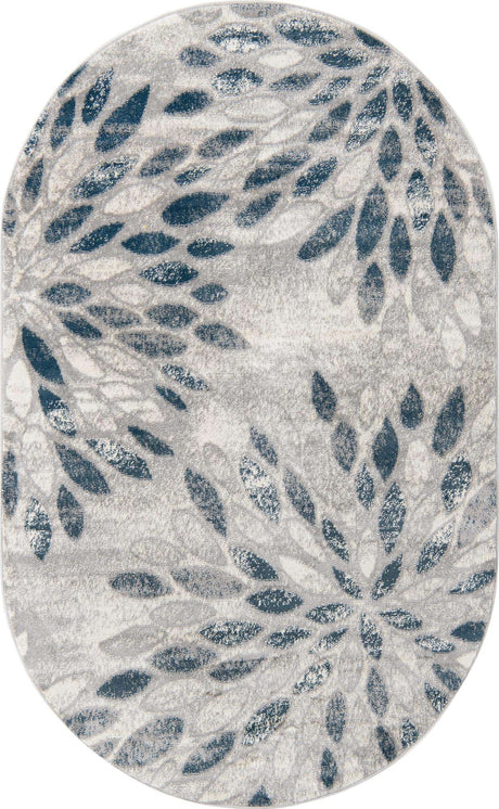 Gray 5' 1 x 8' Sumter Oval Area Rug Contemporary Durable Easy Clean Carpet for Bedrooms, Living Areas, Dining, Office, Dorms for Sale at Rug Engine