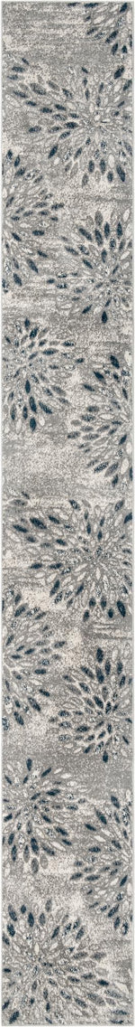 Gray 2' 6 x 19' 8 Sumter Runner Area Rug Contemporary Durable Easy Clean Carpet for Bedrooms, Living Areas, Dining, Office, Dorms for Sale at Rug Engine