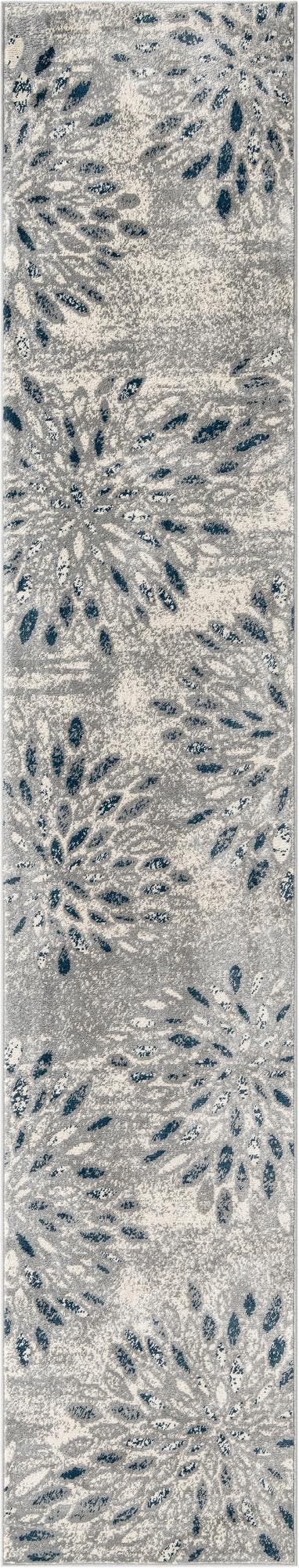 Gray 2' 6 x 13' 1 Sumter Runner Area Rug Contemporary Durable Easy Clean Carpet for Bedrooms, Living Areas, Dining, Office, Dorms for Sale at Rug Engine