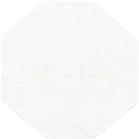 Snow White 5' x 5' Solo Octagon Rug