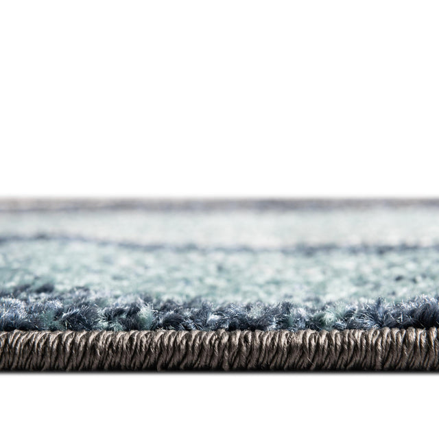 Blue Gray 9' x 12' Autumn Rectangle Area Rug 100% Polypropylene Durable Jute Backing Living Dining Room Bedroom Office Modern Decor Carpet for Sale at Rug Engine
