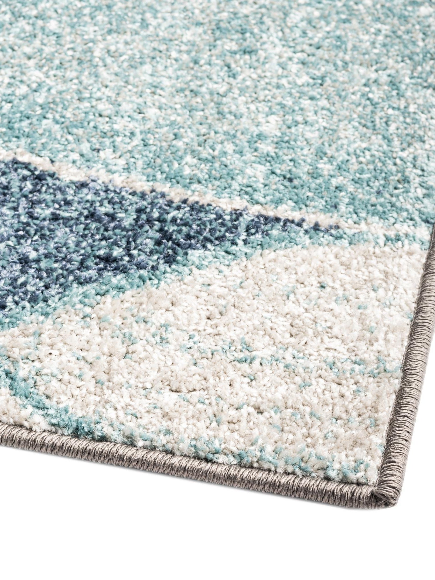 Blue Gray 5' 3 x 8' Autumn Rectangle Area Rug 100% Polypropylene Durable Jute Backing Living Dining Room Bedroom Office Modern Decor Carpet for Sale at Rug Engine