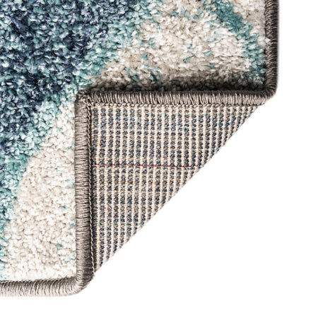 Blue Gray 5' 3 x 8' Autumn Rectangle Area Rug 100% Polypropylene Durable Jute Backing Living Dining Room Bedroom Office Modern Decor Carpet for Sale at Rug Engine