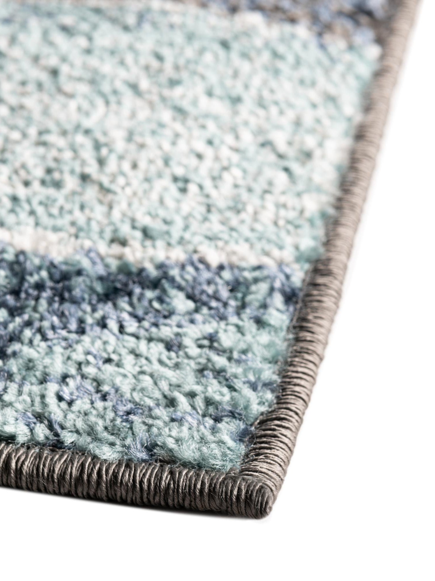 Blue Gray 2' x 6' 1 Autumn Runner Area Rug 100% Polypropylene Durable Jute Backing Living Dining Room Bedroom Office Modern Decor Carpet for Sale at Rug Engine