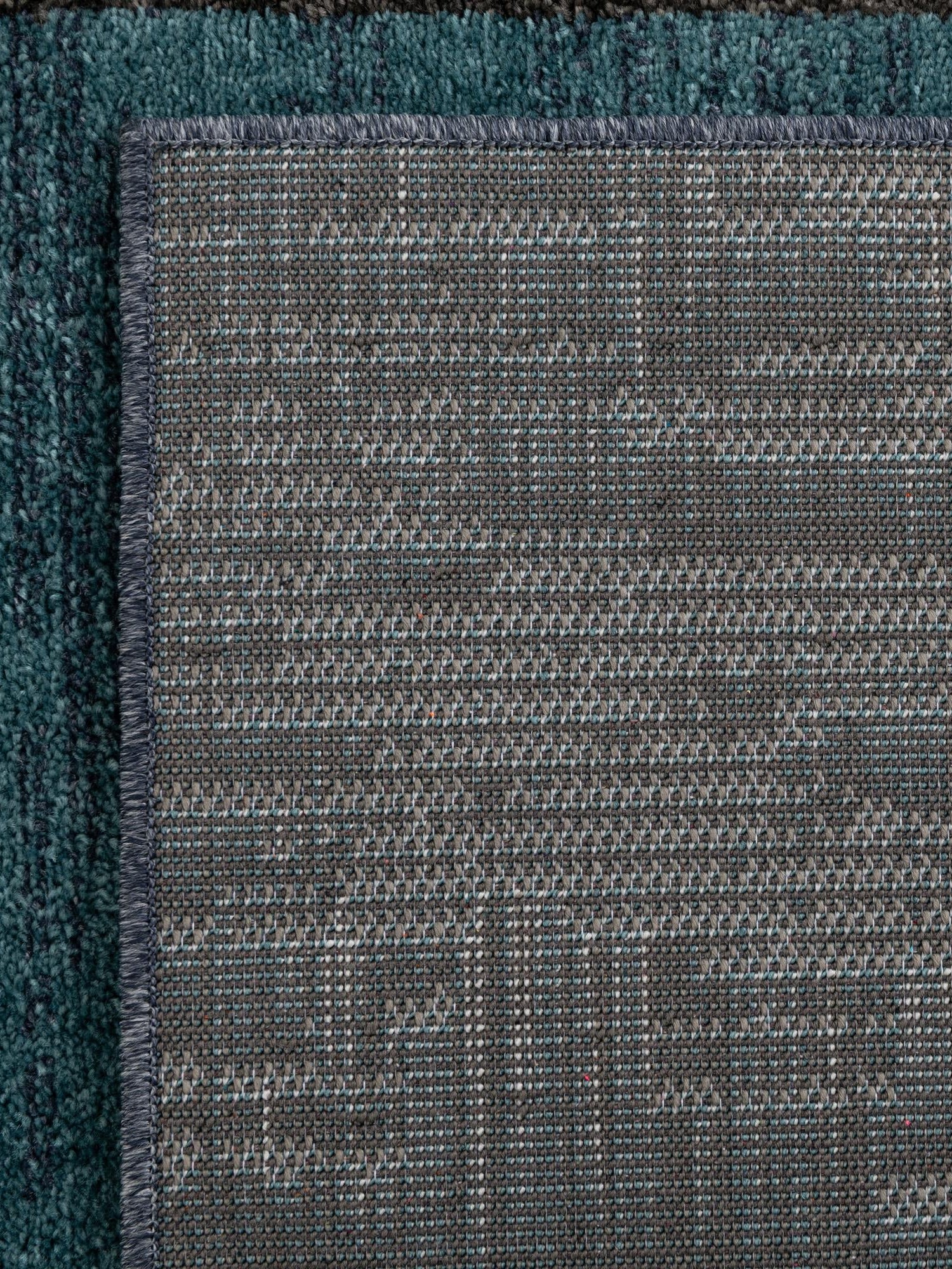 Blue Gray 6' 1 x 9' Autumn Rectangle Area Rug 100% Polypropylene Durable Jute Backing Living Dining Room Bedroom Office Modern Decor Carpet for Sale at Rug Engine