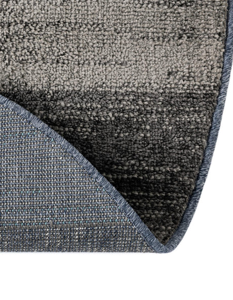 Blue Gray 5' 3 x 5' 3 Autumn Round Area Rug 100% Polypropylene Durable Jute Backing Living Dining Room Bedroom Office Modern Decor Carpet for Sale at Rug Engine