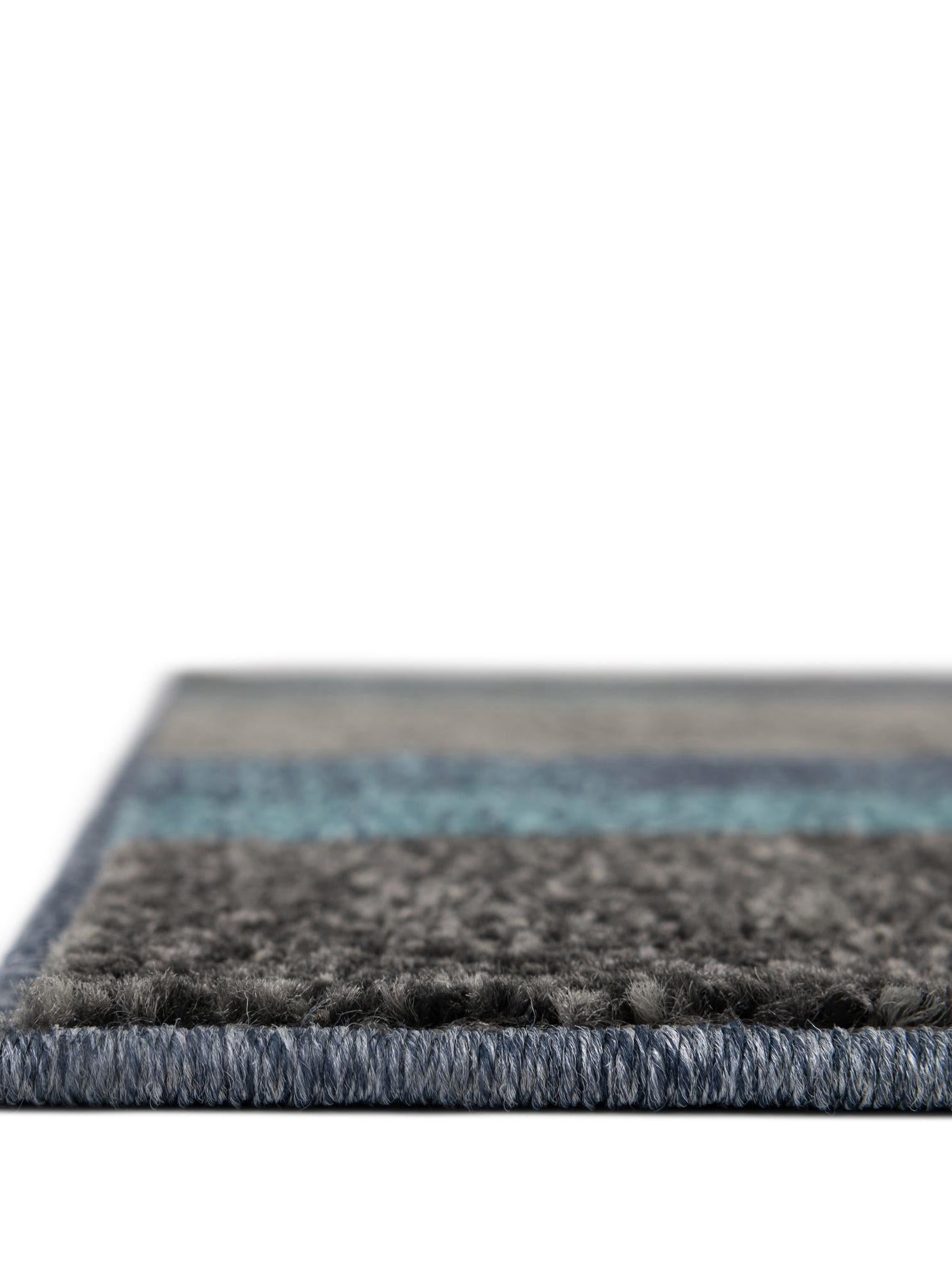 Blue Gray 2' x 6' 1 Autumn Runner Area Rug 100% Polypropylene Durable Jute Backing Living Dining Room Bedroom Office Modern Decor Carpet for Sale at Rug Engine