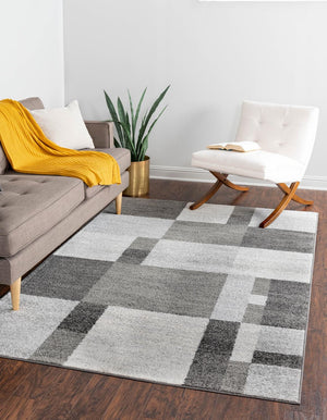 Gray 10' x 14' 1 Autumn Rectangle Area Rug 100% Polypropylene Durable Jute Backing Living Dining Room Bedroom Office Modern Decor Carpet for Sale at Rug Engine