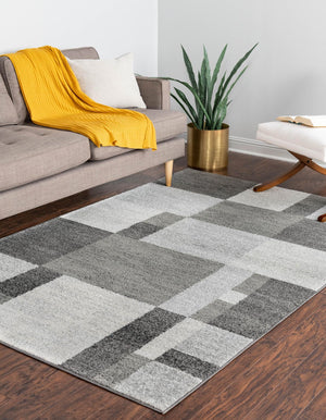 Gray 10' x 13' 1 Autumn Rectangle Area Rug 100% Polypropylene Durable Jute Backing Living Dining Room Bedroom Office Modern Decor Carpet for Sale at Rug Engine