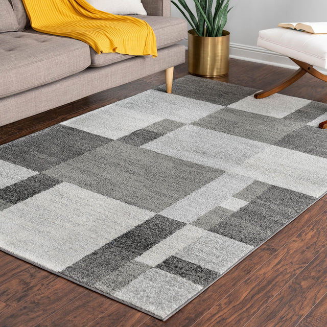Gray 10' x 13' 1 Autumn Rectangle Area Rug 100% Polypropylene Durable Jute Backing Living Dining Room Bedroom Office Modern Decor Carpet for Sale at Rug Engine