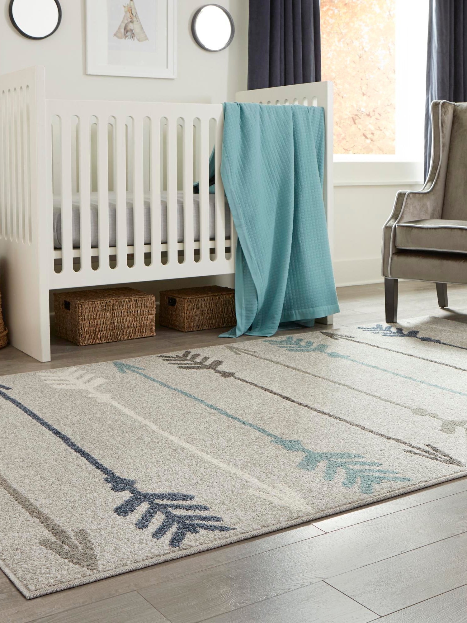 Light Gray 2' x 3' 1 Autumn Rectangle Area Rug 100% Polypropylene Durable Jute Backing Living Dining Room Bedroom Office Modern Decor Carpet for Sale at Rug Engine