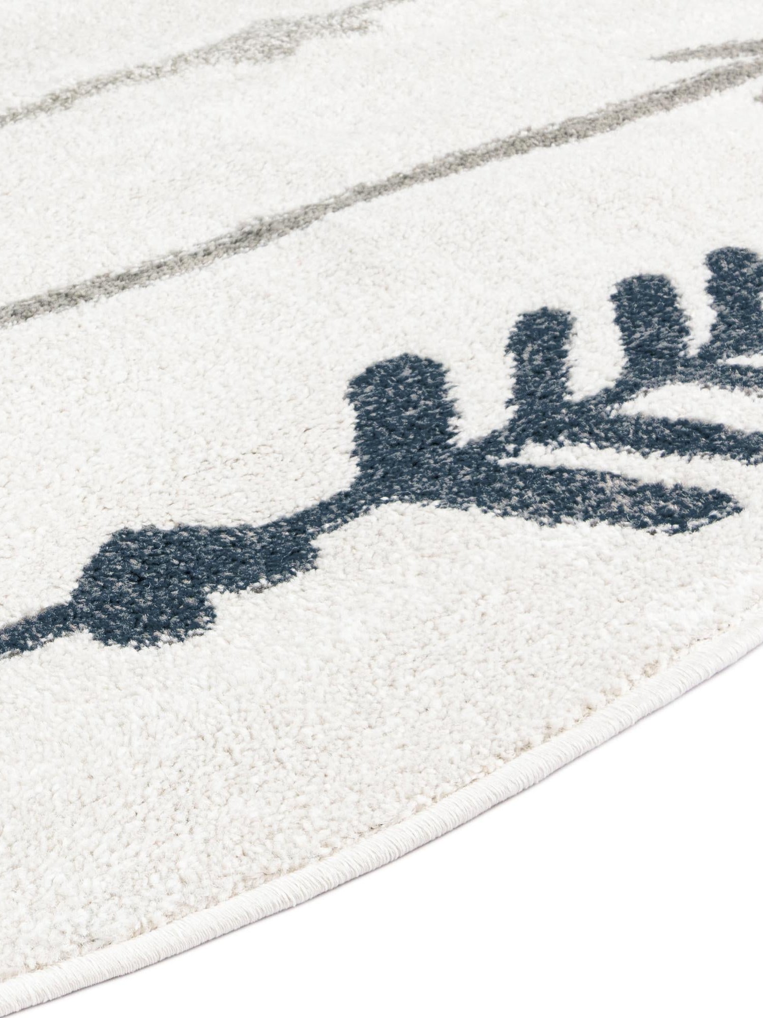 Light Gray 7' 10 x 7' 10 Autumn Round Area Rug 100% Polypropylene Durable Jute Backing Living Dining Room Bedroom Office Modern Decor Carpet for Sale at Rug Engine