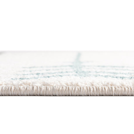 Ivory 9' x 12' Autumn Rectangle Area Rug 100% Polypropylene Durable Jute Backing Living Dining Room Bedroom Office Modern Decor Carpet for Sale at Rug Engine