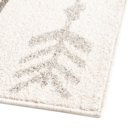 Ivory 9' x 12' Autumn Rectangle Area Rug 100% Polypropylene Durable Jute Backing Living Dining Room Bedroom Office Modern Decor Carpet for Sale at Rug Engine
