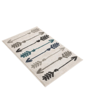 Ivory 2' x 3' 1 Autumn Rectangle Area Rug 100% Polypropylene Durable Jute Backing Living Dining Room Bedroom Office Modern Decor Carpet for Sale at Rug Engine