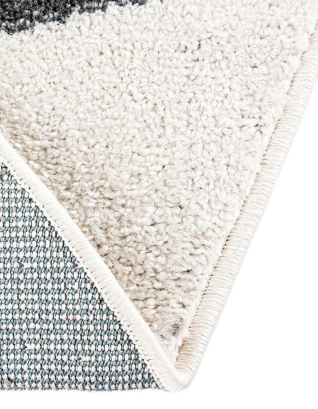 Ivory 3' 1 x 3' 1 Autumn Round Area Rug 100% Polypropylene Durable Jute Backing Living Dining Room Bedroom Office Modern Decor Carpet for Sale at Rug Engine