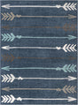 Navy Blue 9' x 12' Autumn Rectangle Area Rug 100% Polypropylene Durable Jute Backing Living Dining Room Bedroom Office Modern Decor Carpet for Sale at Rug Engine