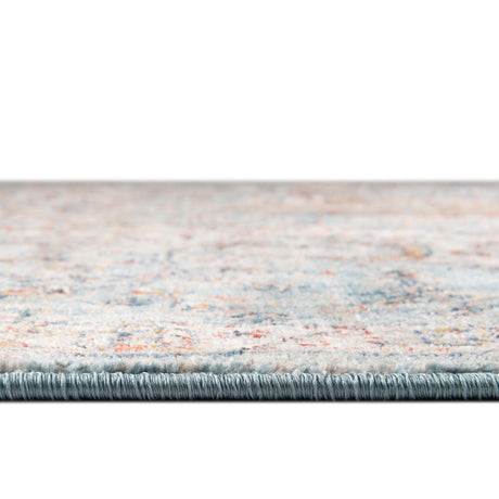 Blue 10' x 13' 1 Newport Rectangle Area Rug 100% Polypropylene Traditional Distressed Classic Contemporary Carpet for Home Decor for Sale at Rug Engine