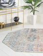 Multicolor 7' x 7' Newport Octagon Area Rug 100% Polypropylene Traditional Distressed Classic Contemporary Carpet for Home Decor for Sale at Rug Engine