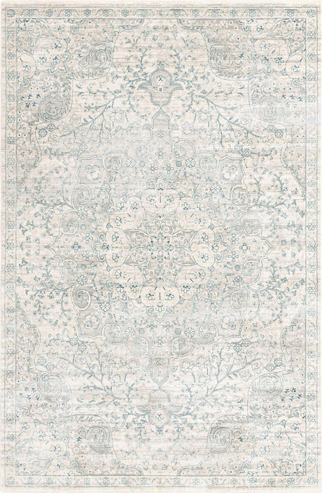 Gray 6' x 9' 2 Newport Rectangle Area Rug 100% Polypropylene Traditional Distressed Classic Contemporary Carpet for Home Decor for Sale at Rug Engine
