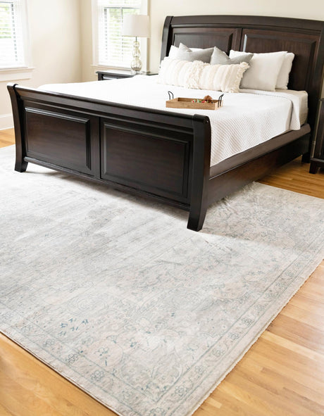 Gray 2' x 3' 1 Newport Rectangle Area Rug 100% Polypropylene Traditional Distressed Classic Contemporary Carpet for Home Decor for Sale at Rug Engine