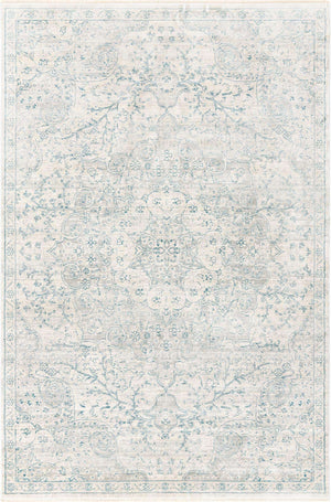Gray 5' 3 x 8' Newport Rectangle Area Rug 100% Polypropylene Traditional Distressed Classic Contemporary Carpet for Home Decor for Sale at Rug Engine