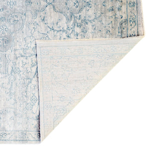 Gray 10' 2 x 10' 2 Newport Square Area Rug 100% Polypropylene Traditional Distressed Classic Contemporary Carpet for Home Decor for Sale at Rug Engine