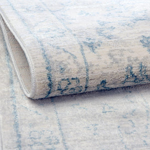 Gray 7' 10 x 10' 2 Newport Oval Area Rug 100% Polypropylene Traditional Distressed Classic Contemporary Carpet for Home Decor for Sale at Rug Engine