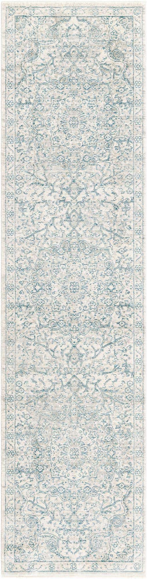 Gray 2' x 8' Newport Runner Area Rug 100% Polypropylene Traditional Distressed Classic Contemporary Carpet for Home Decor for Sale at Rug Engine