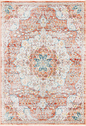 Red 4' x 5' 11 Newport Rectangle Area Rug 100% Polypropylene Traditional Distressed Classic Contemporary Carpet for Home Decor for Sale at Rug Engine