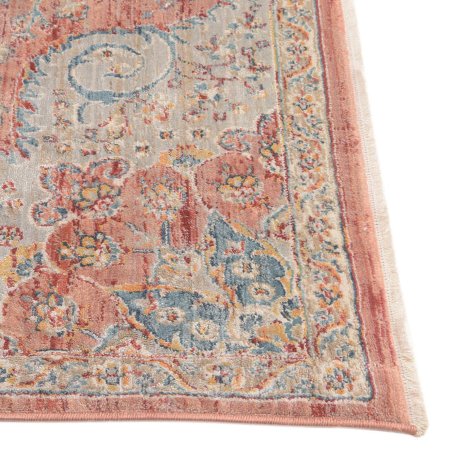 Red 2' 7 x 10' 2 Newport Runner Area Rug 100% Polypropylene Traditional Distressed Classic Contemporary Carpet for Home Decor for Sale at Rug Engine
