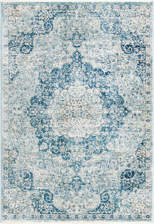 Navy Blue 4' x 5' 11 Newport Rectangle Area Rug 100% Polypropylene Traditional Distressed Classic Contemporary Carpet for Home Decor for Sale at Rug Engine