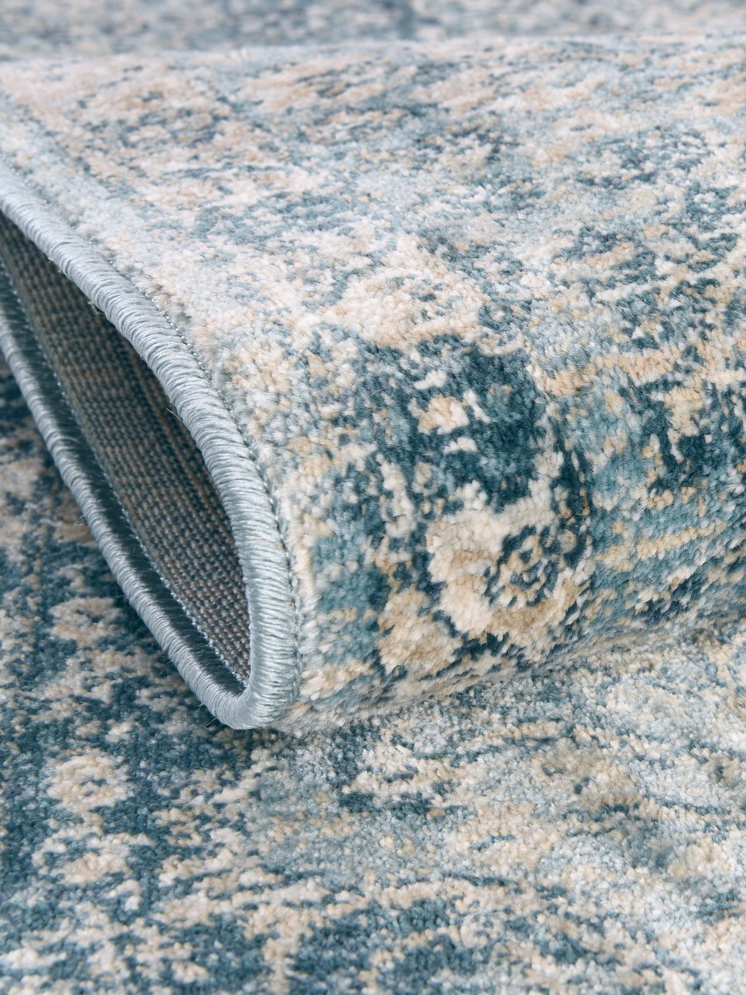 Navy Blue 4' x 4' Newport Octagon Area Rug 100% Polypropylene Traditional Distressed Classic Contemporary Carpet for Home Decor for Sale at Rug Engine
