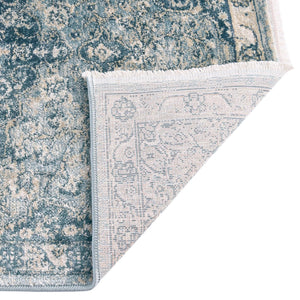 Navy Blue 4' x 4' Newport Octagon Area Rug 100% Polypropylene Traditional Distressed Classic Contemporary Carpet for Home Decor for Sale at Rug Engine
