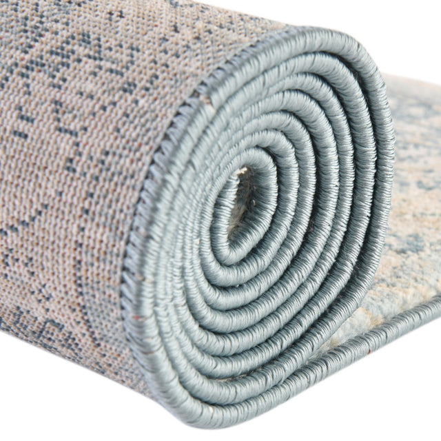 Navy Blue 4' x 4' Newport Octagon Area Rug 100% Polypropylene Traditional Distressed Classic Contemporary Carpet for Home Decor for Sale at Rug Engine