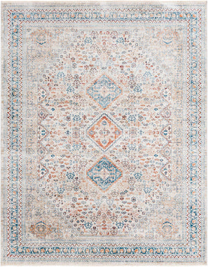 Multicolor 7' 10 x 10' 2 Newport Rectangle Area Rug 100% Polypropylene Traditional Distressed Classic Contemporary Carpet for Home Decor for Sale at Rug Engine