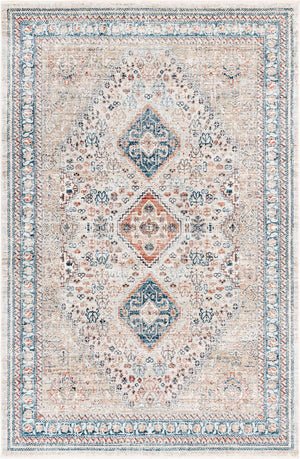 Multicolor 6' x 9' 2 Newport Rectangle Area Rug 100% Polypropylene Traditional Distressed Classic Contemporary Carpet for Home Decor for Sale at Rug Engine