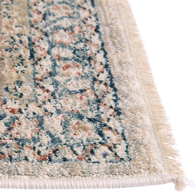 Multicolor 10' 2 x 10' 2 Newport Square Area Rug 100% Polypropylene Traditional Distressed Classic Contemporary Carpet for Home Decor for Sale at Rug Engine