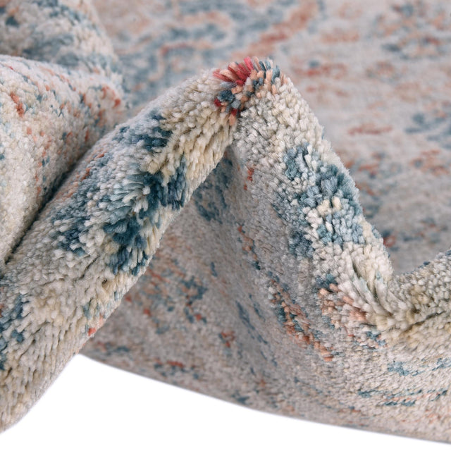 Multicolor 10' 2 x 10' 2 Newport Square Area Rug 100% Polypropylene Traditional Distressed Classic Contemporary Carpet for Home Decor for Sale at Rug Engine