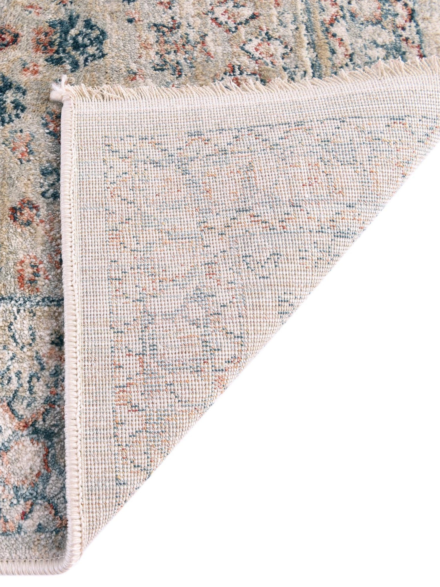 Multicolor 4' 1 x 4' 1 Newport Square Area Rug 100% Polypropylene Traditional Distressed Classic Contemporary Carpet for Home Decor for Sale at Rug Engine