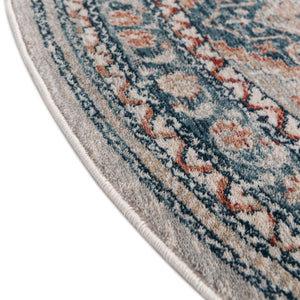 Multicolor 4' x 5' 11 Newport Oval Area Rug 100% Polypropylene Traditional Distressed Classic Contemporary Carpet for Home Decor for Sale at Rug Engine