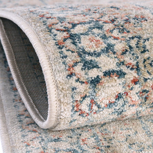 Multicolor 2' 7 x 10' 2 Newport Runner Area Rug 100% Polypropylene Traditional Distressed Classic Contemporary Carpet for Home Decor for Sale at Rug Engine
