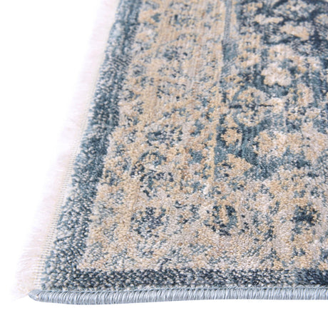 Navy Blue 7' 10 x 10' 2 Newport Rectangle Area Rug 100% Polypropylene Traditional Distressed Classic Contemporary Carpet for Home Decor for Sale at Rug Engine
